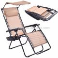 Silla plegable flexible para la silla plegable del ejército al aire libre Silla de salón de la playa con el toldo